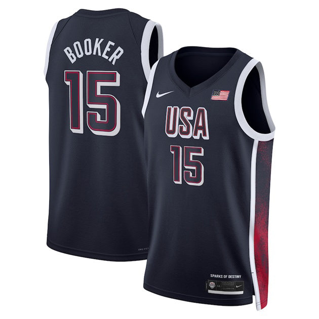 Devin Booker 2024 USA Jersey