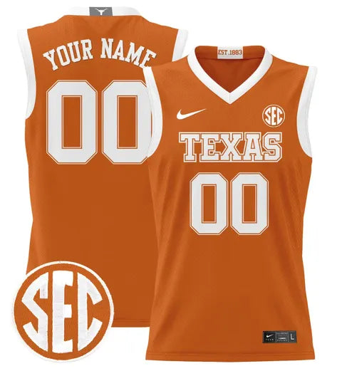 Texas Basektball Jersey