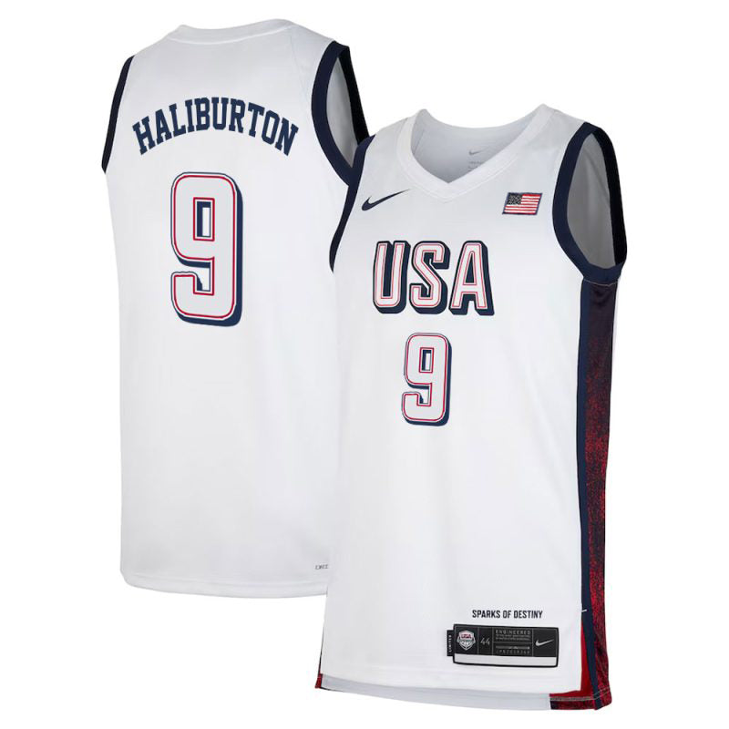Tyrese Haliburton 2024 USA Jersey