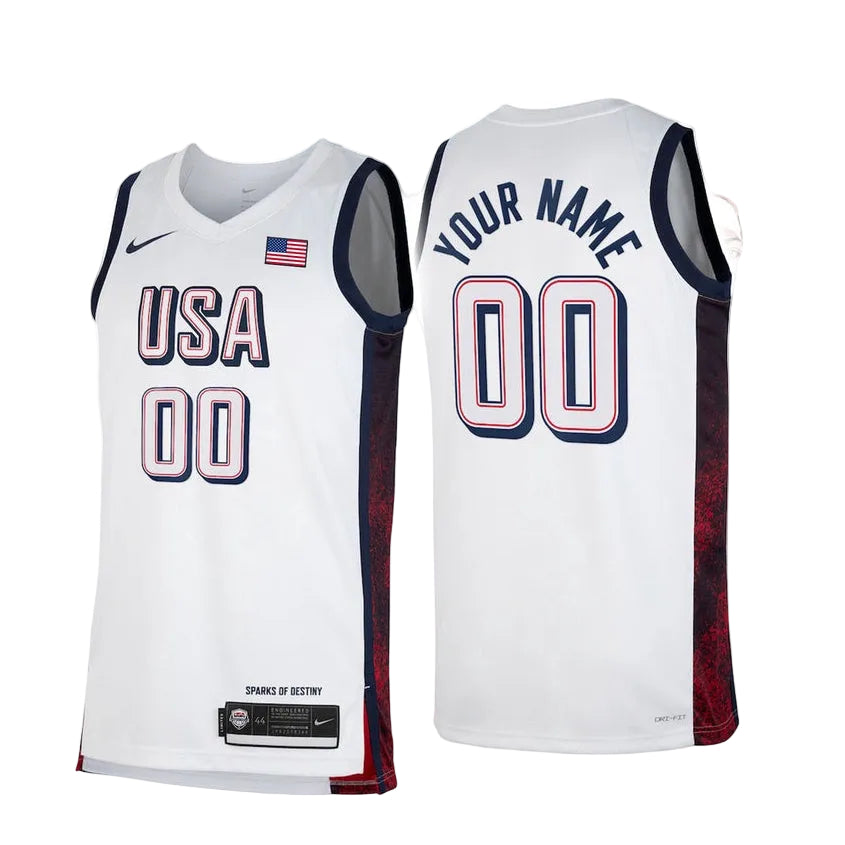 Custom 2024 USA Jersey