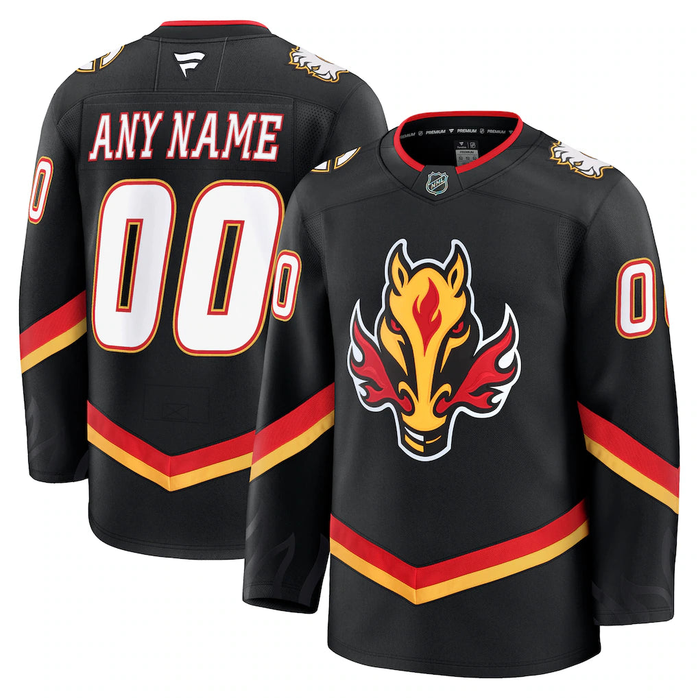 Flames Custom Jersey