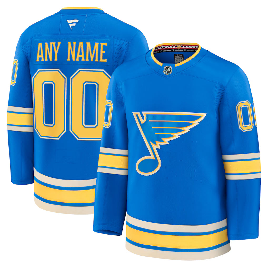 Blues Custom Jersey