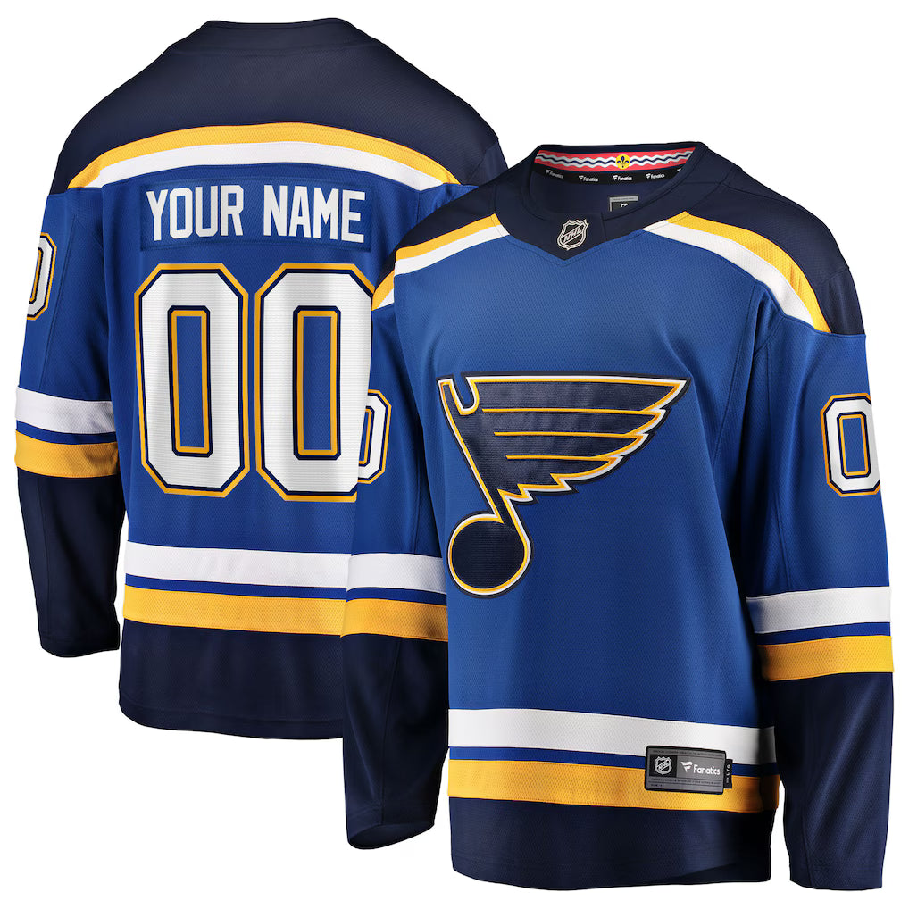 Blues Custom Jersey