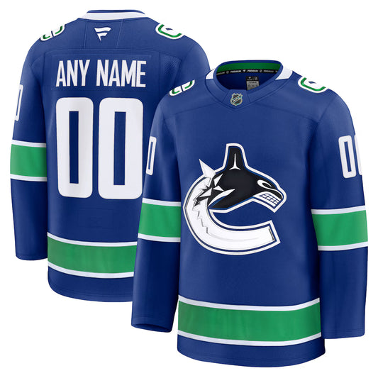 Canucks Custom Jersey