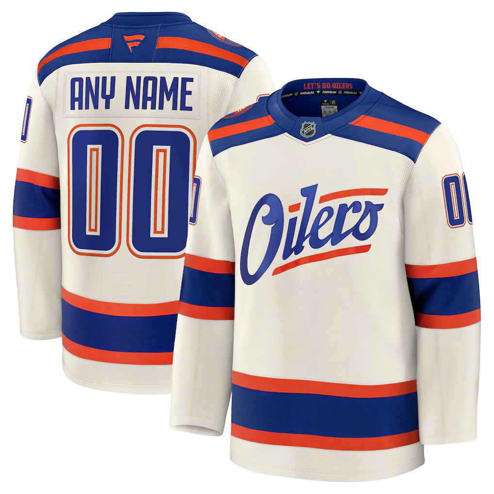 Oilers Custom Jersey