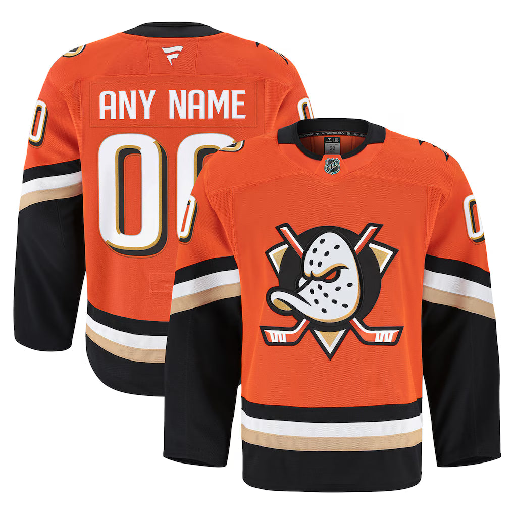 Ducks Custom Jersey