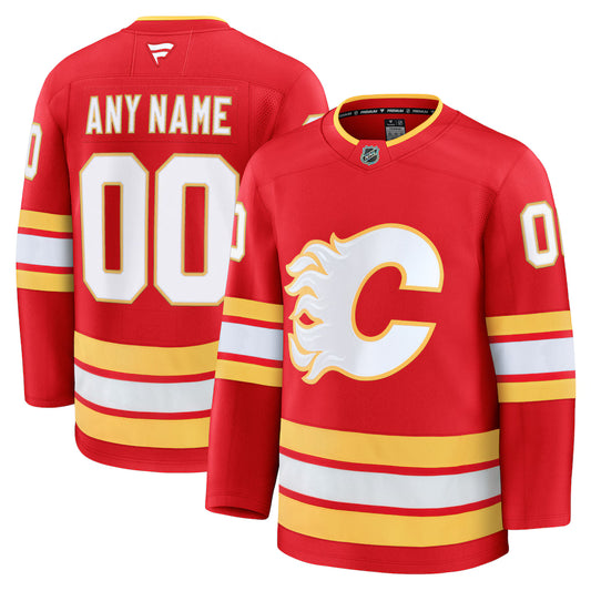 Flames Custom Jersey