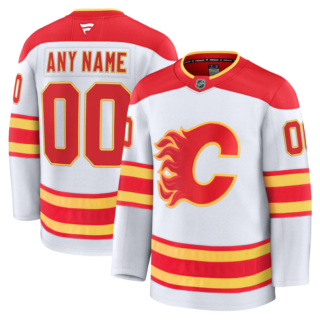 Flames Custom Jersey