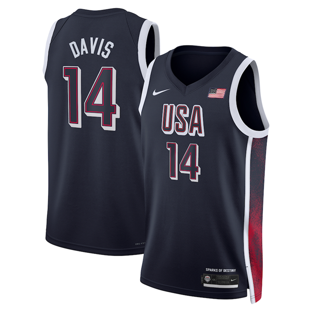 Anthony Davis 2024 USA Jersey