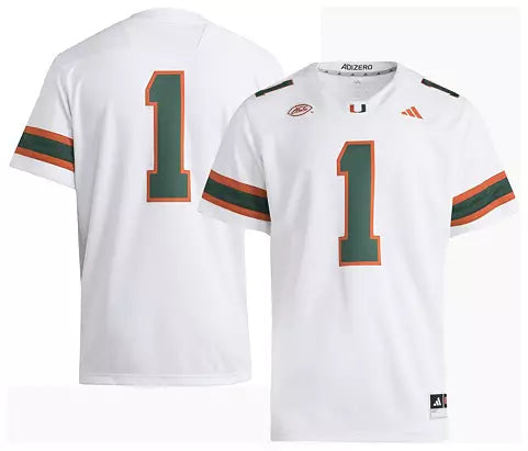 Miami Football Jersey