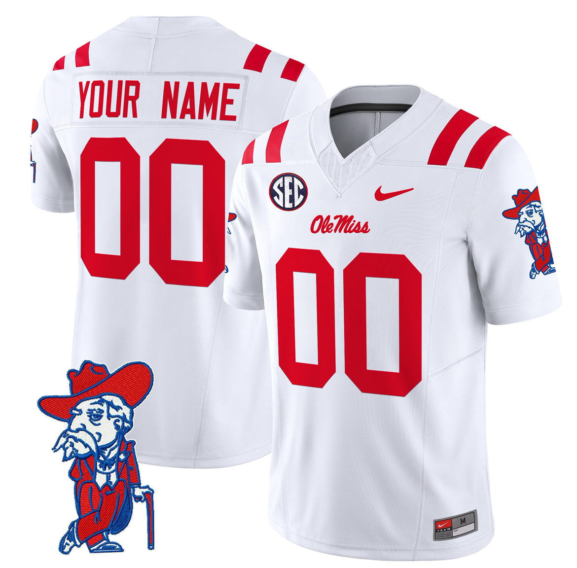 Ole Miss Custom Jersey