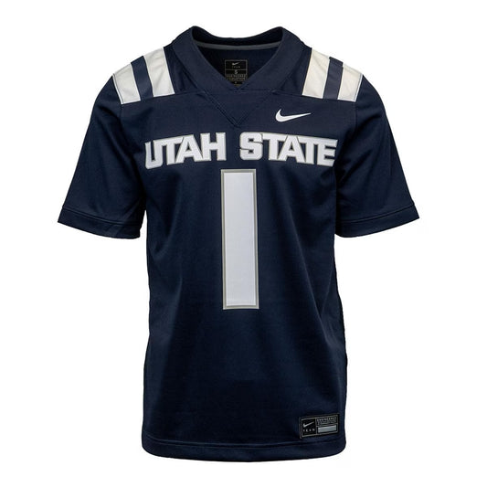 Utah State Football Jersey Custom