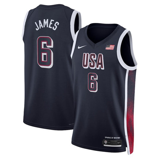 Lebron James 2024 USA Jersey