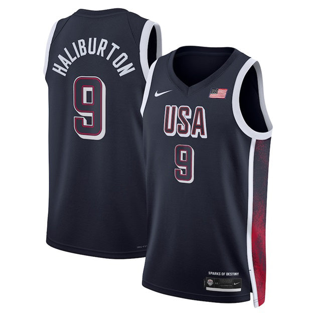 Tyrese Haliburton 2024 USA Jersey