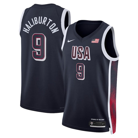 Tyrese Haliburton 2024 USA Jersey