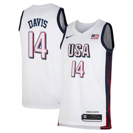 Anthony Davis 2024 USA Jersey