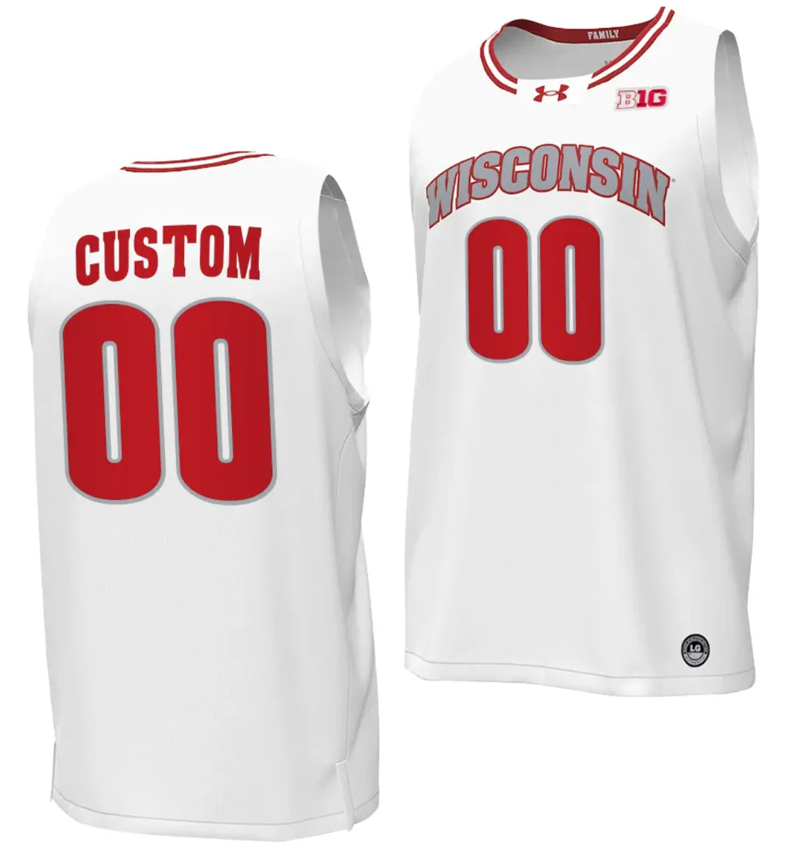 Wisconsin Basketball Jersey