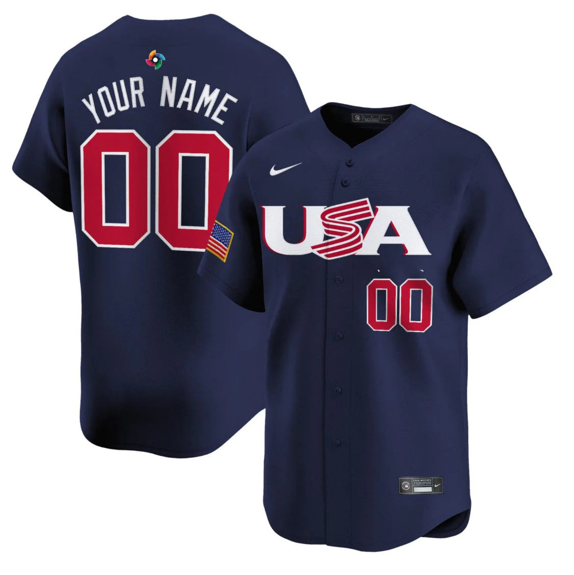 Team USA World Baseball Classic Jersey 2023 Edition