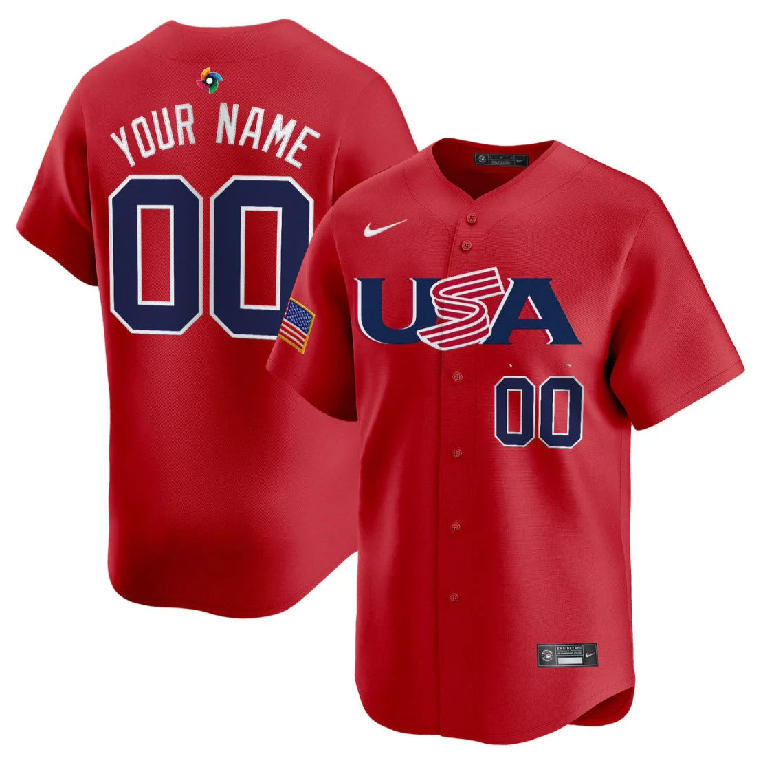 Team USA World Baseball Classic Jersey 2023 Edition