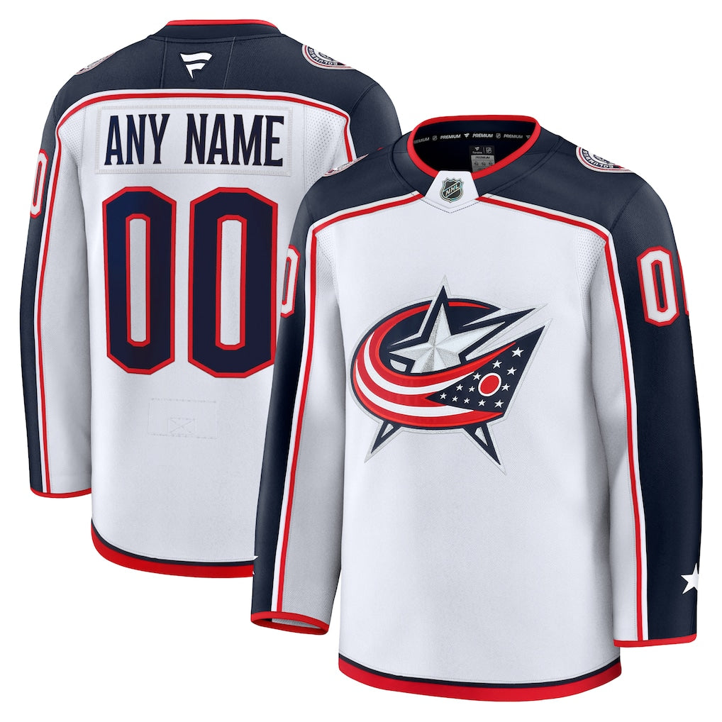 Blue Jackets Custom Jersey
