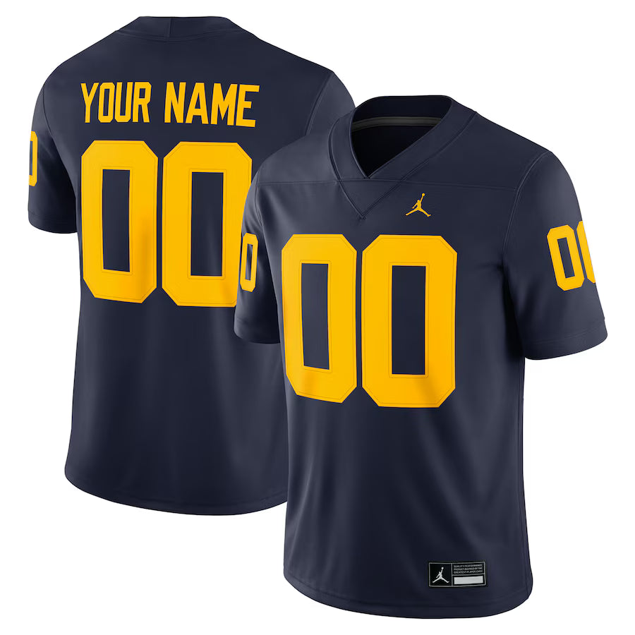 Michigan Custom Football Jersey
