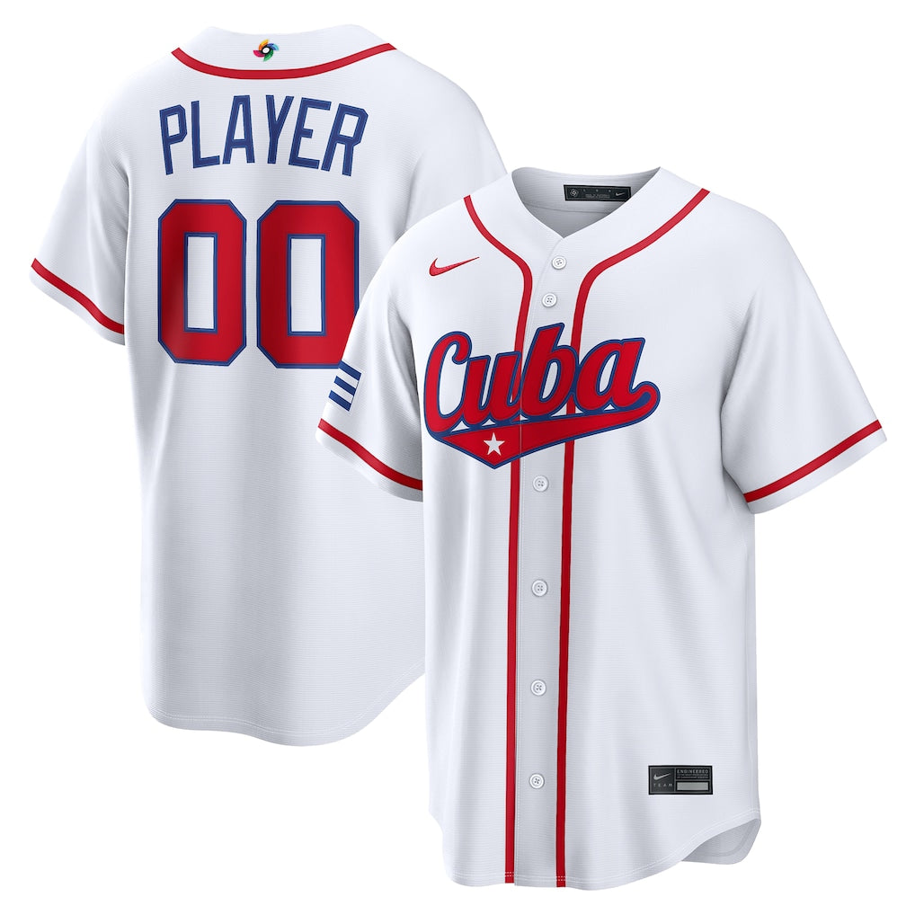 Cuba 2026 World Baseball Classic Jersey