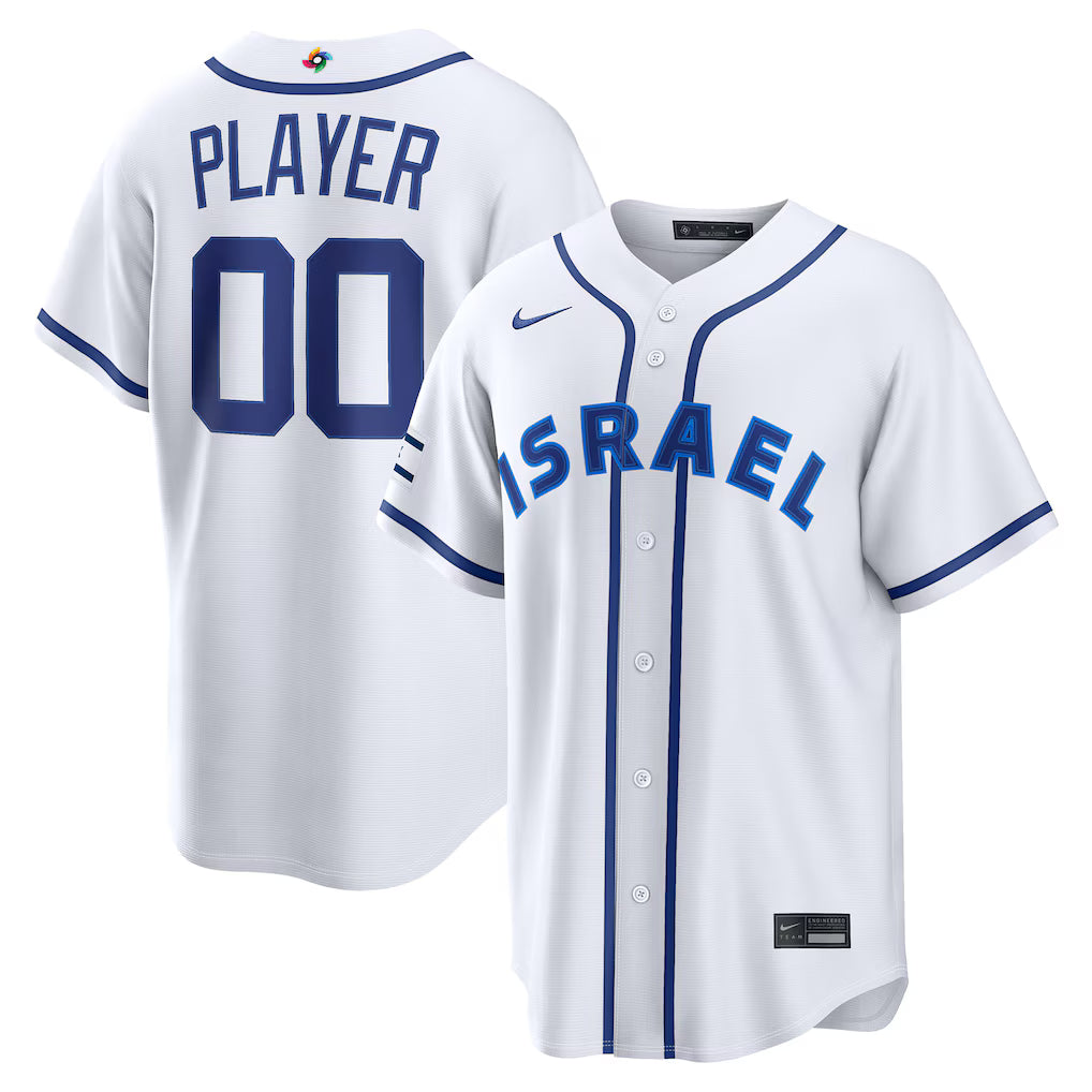 Israel 2026 World Baseball Classic Jersey