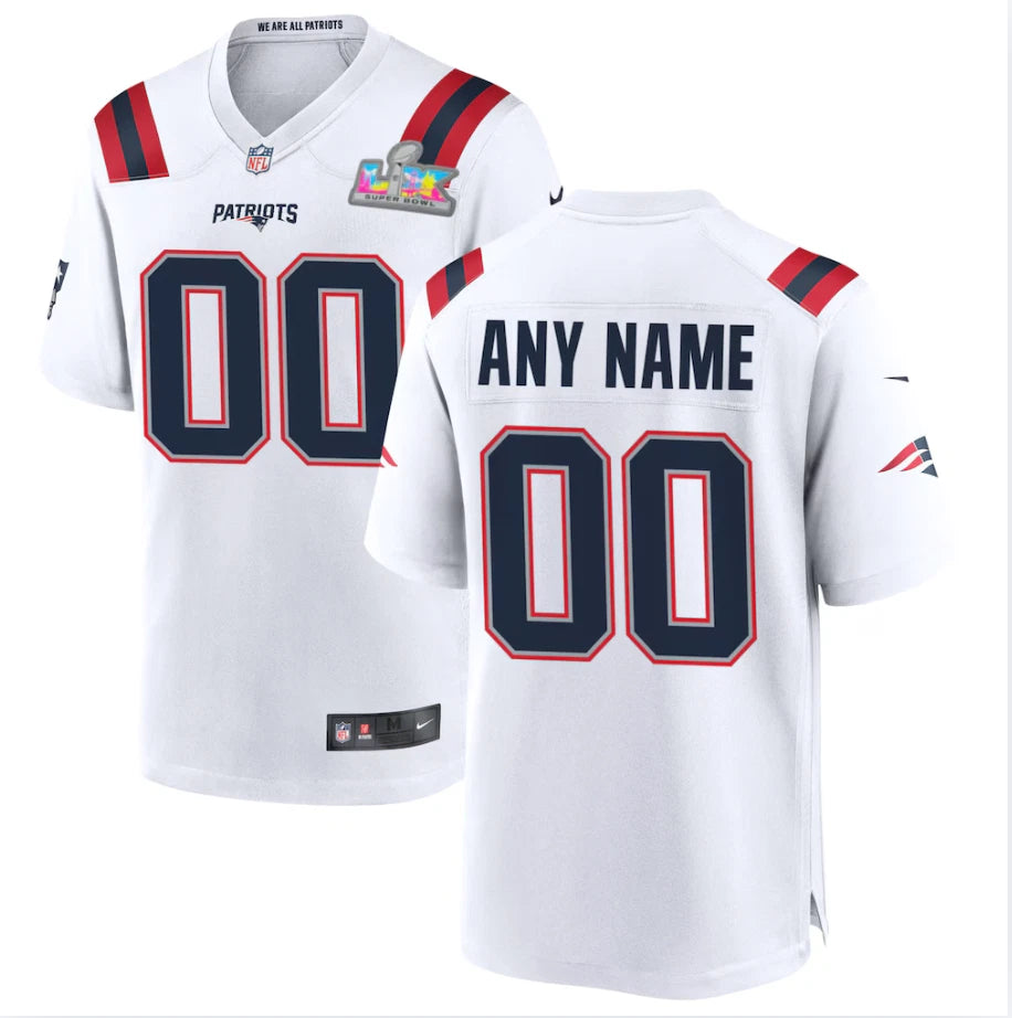 Patriots Super Bowl LX Jersey
